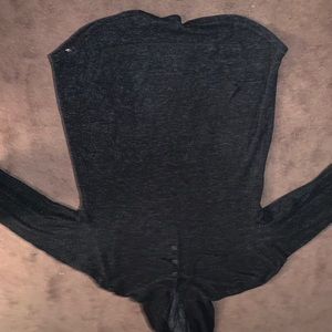 Light hoodie with partial button down